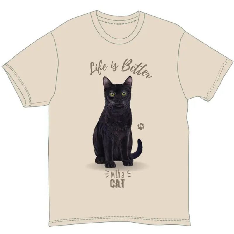 Black Cat T-Shirt